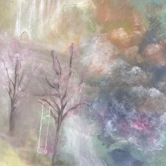 Fairy Moon, 24x30" | Original Painting