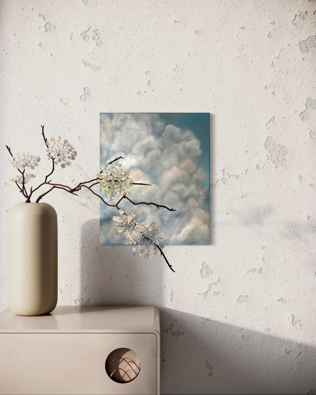 Cotton Candy Clouds, 20x24" | Original Painting
