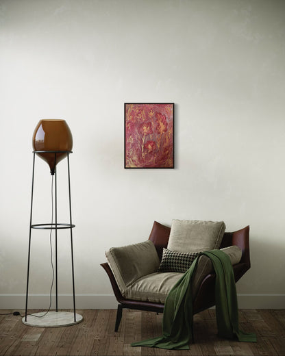 Fire & Bloom, 18x24" | Original Painting
