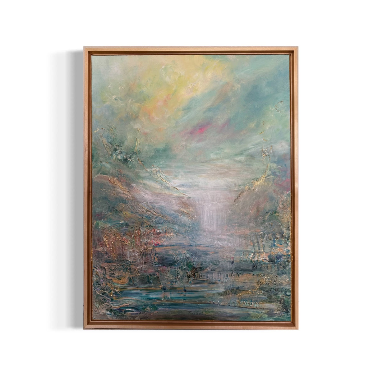 Azure Reverie, 18x24" | Framed Original Painting
