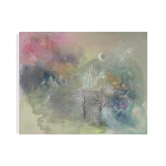 Fairy Moon, 24x30" | Original Painting