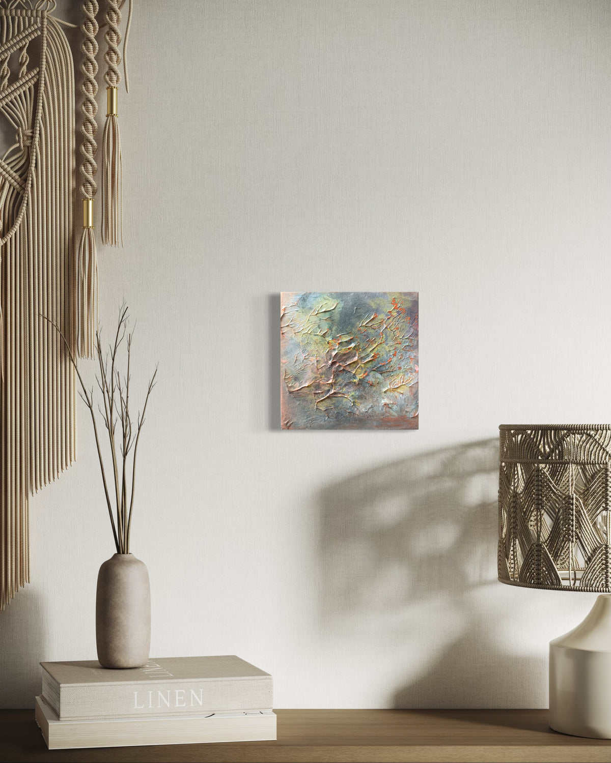 Reflections Of The Hidden Sun, 8x8" | Original