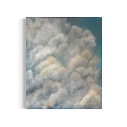Cotton Candy Clouds, 20x24" | Original Painting