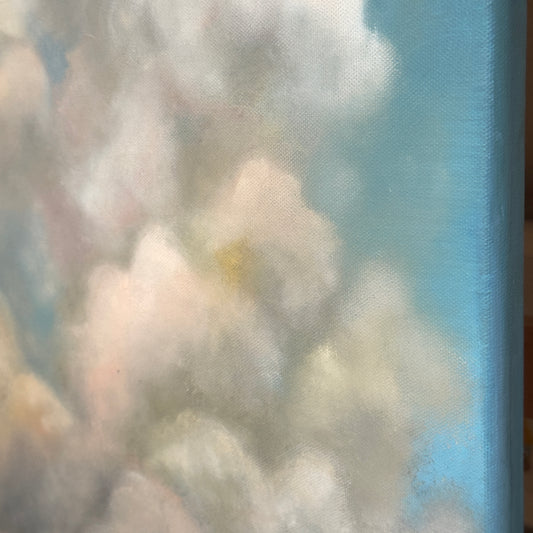 Cotton Candy Clouds, 20x24" | Original Painting
