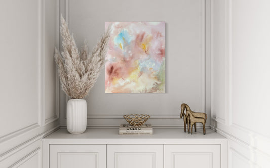 When Your Autumn Meets My Summer, 20x24" | Original Painting