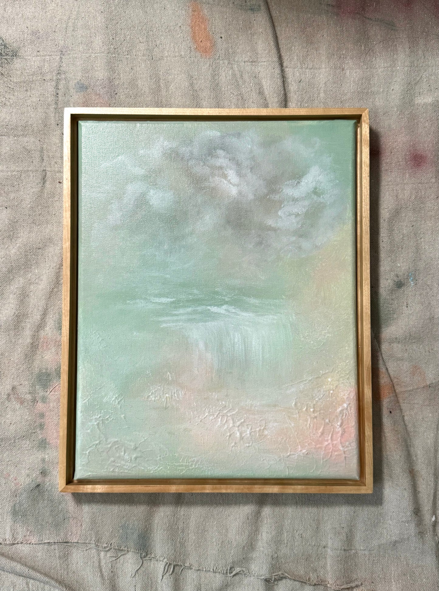 Soft Storm, 11x14" | Framed Original Painting