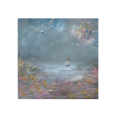 8x8" Canvas Study | Original Abstract Painting
